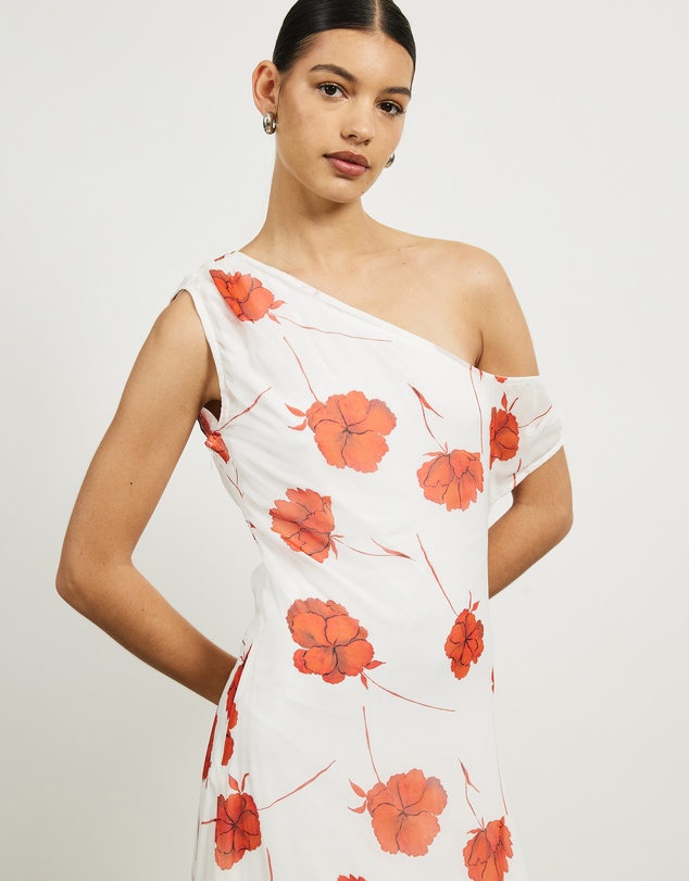 Lover - Posy Asymmetric Maxi Dress