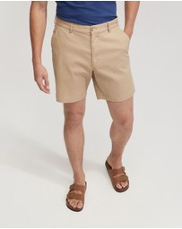 Oxford - Zeke Cotton Stretch Shorts