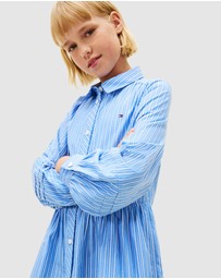 Tommy Hilfiger - Ithica Long Sleeve Shirt Dress - Teens
