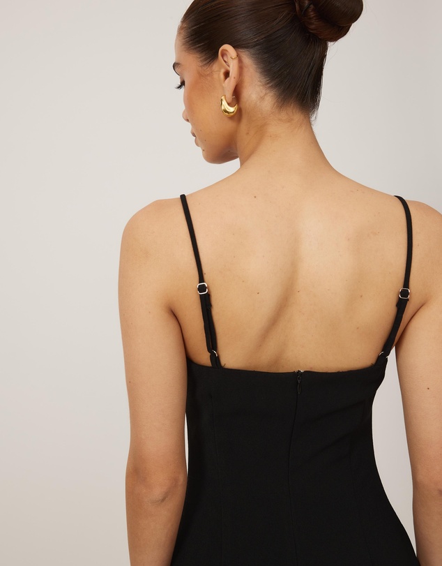 Tussah - Strapless Crepe Dress