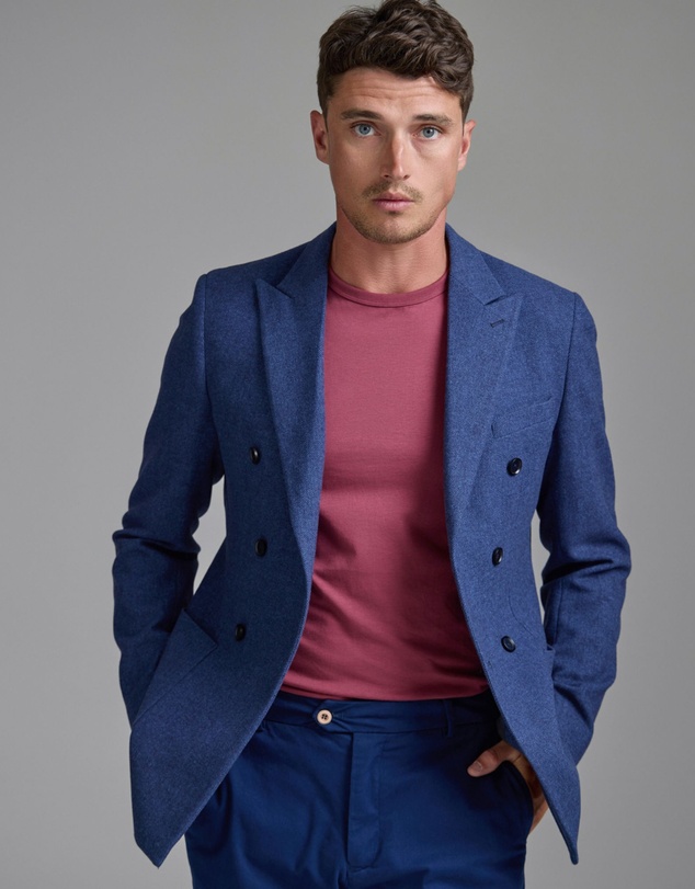 Oxford - Chester Herringbone Wool Blzer