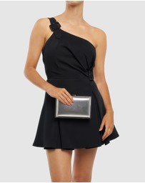 Olga Berg - Lucy Metallic Clutch
