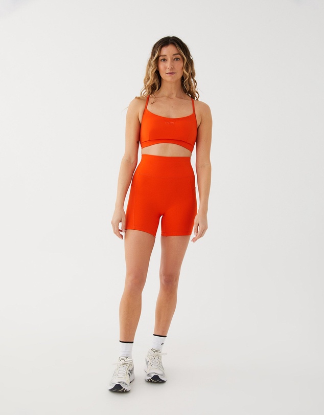 Upstate - Butter Cruze Crop - Flame Red