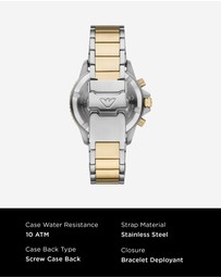 Emporio Armani - Multicolour Chronograph Watch