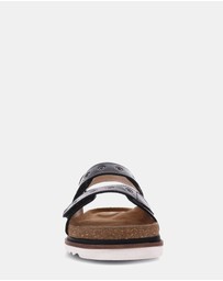Mia Vita - Shay Adjustable Sandal - Black