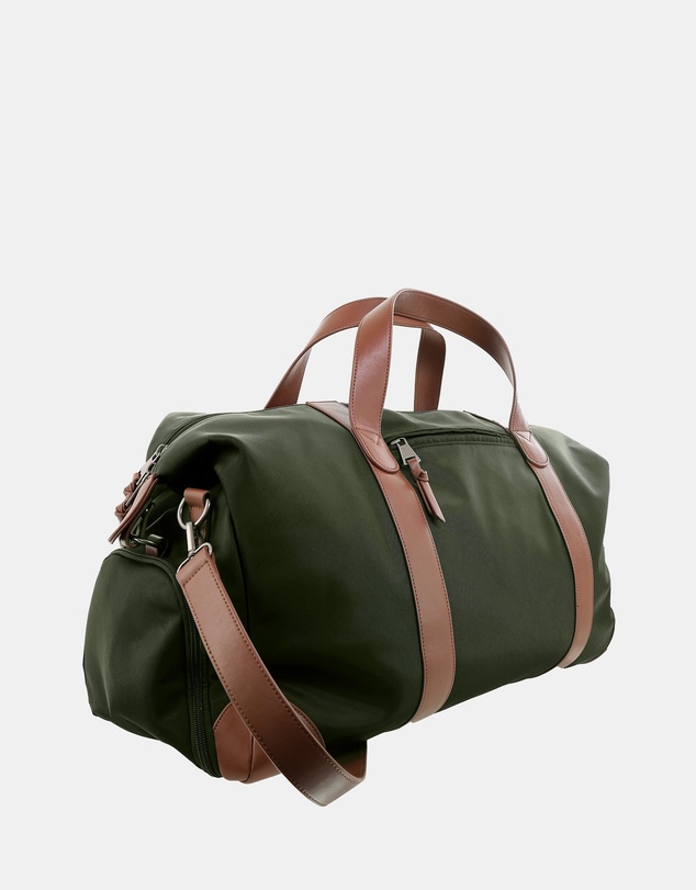 Pierre Cardin - Pierre Cardin 2-Tone Lite Overnight Bag