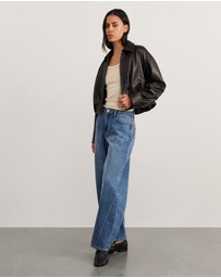Jag - Leather Bomber