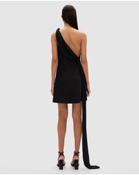 MISHA - Julianna Satin Mini Dress