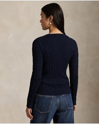 Polo Ralph Lauren - Cable-Knit Cotton Crewneck Sweater