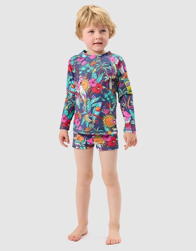 Goldie + Ace - Paradise Rashguard - Babies-Kids