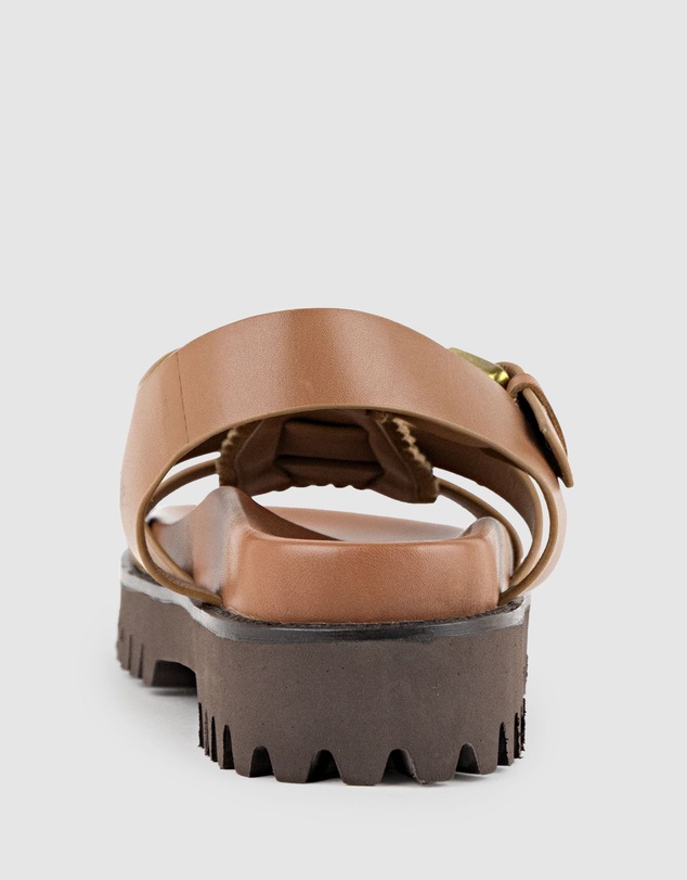 Edward Meller - SANDAR Gladiator Sandal on Chunky Sole
