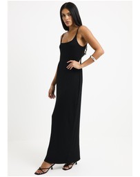 General Pants Co. Basics - Straight Neck Maxi Dress