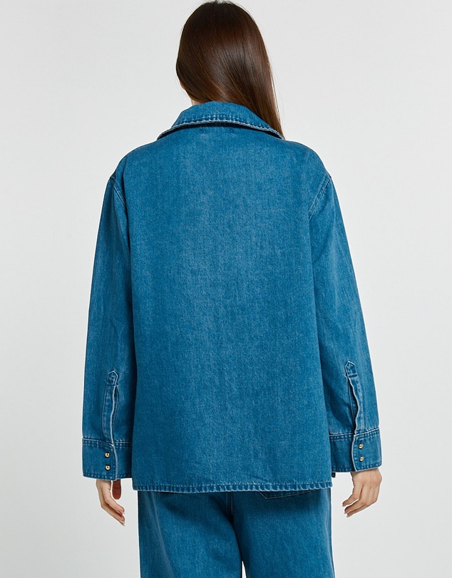 Betty Basics - Vespa Denim Shirt
