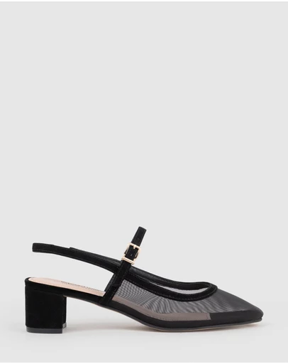 Edward Meller - DAPHNE45 Mesh Slingback Pump
