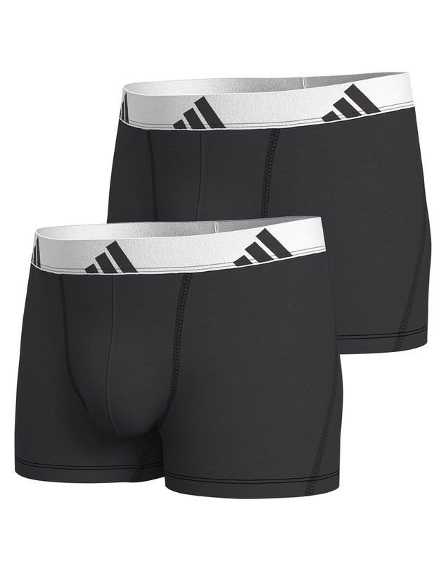 adidas Sportswear - 2 Pack Active Flex Cotton Trunk Underwear