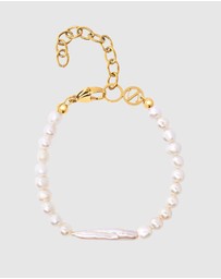 Nialaya Jewellery - Ravello Pearl Bracelet