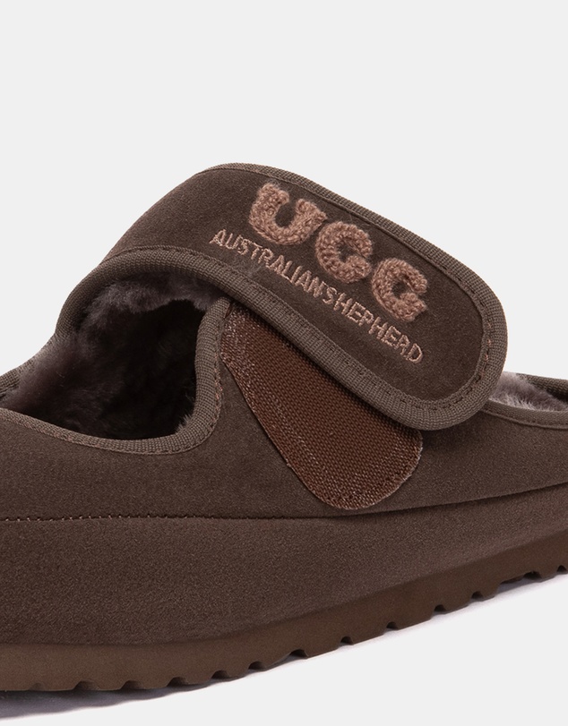 EVERAU - Australian Shepherd Ugg Velly Cow Suede Upper House Shoes