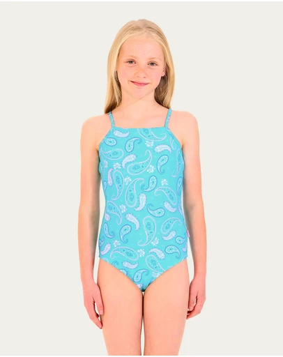 Seafolly - Drift Club Paisley One Piece - Teens