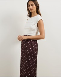 Atmos&Here - Lowen Satin Maxi Skirt