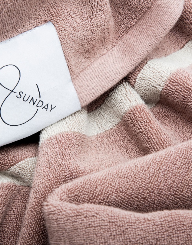 &Sunday - Journey Organic Cotton Pool / Beach Towel -Dune