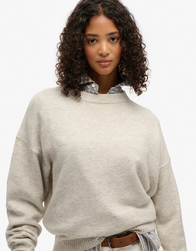 Superdry - Slouchy Crew Neck Jumper