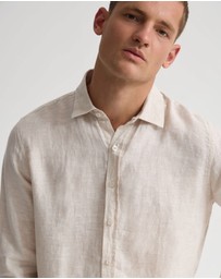 Oxford - Cooper Ls Organic Linen Shirt