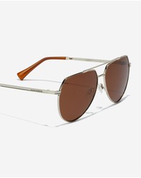 Hawkers Co - HAWKERS - Polarized Karat Brown SHADOW Sunglasses for Men and Women UV400