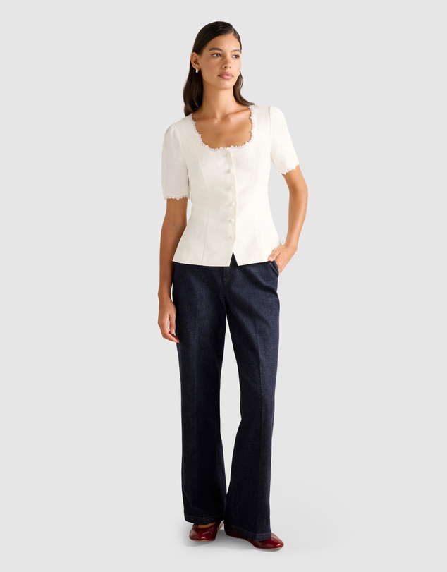 Forever New - Thea Tailored Top
