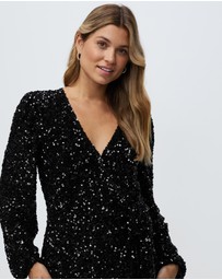 Grace Willow - Ashley Sequined Mini Dress