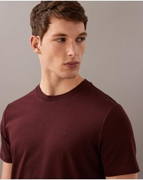 Calvin Klein - Embroidered Monogram Logo T-Shirt