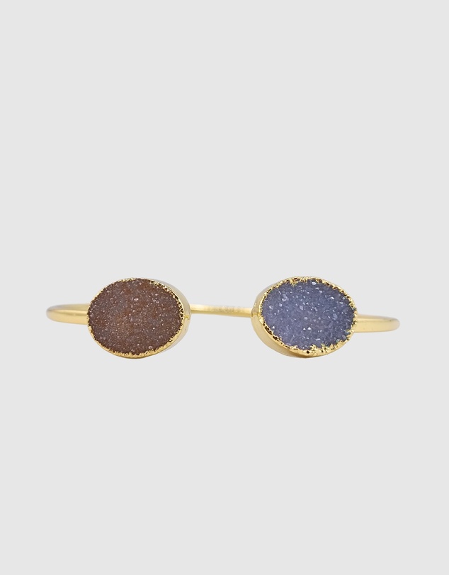 Miz Casa and Co - Duet Druzy Bracelet