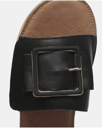 EVERAU - EverAU Ugg Bera Cow Leather Upper Sandals