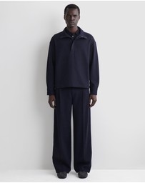 COS - Oversized Wide-Leg Jersey Trousers