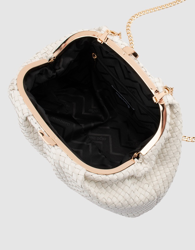 Olga Berg - Martinique Woven Clutch