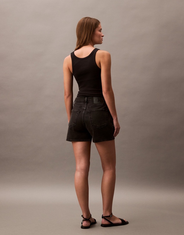 Calvin Klein Jeans - High Rise Denim Shorts