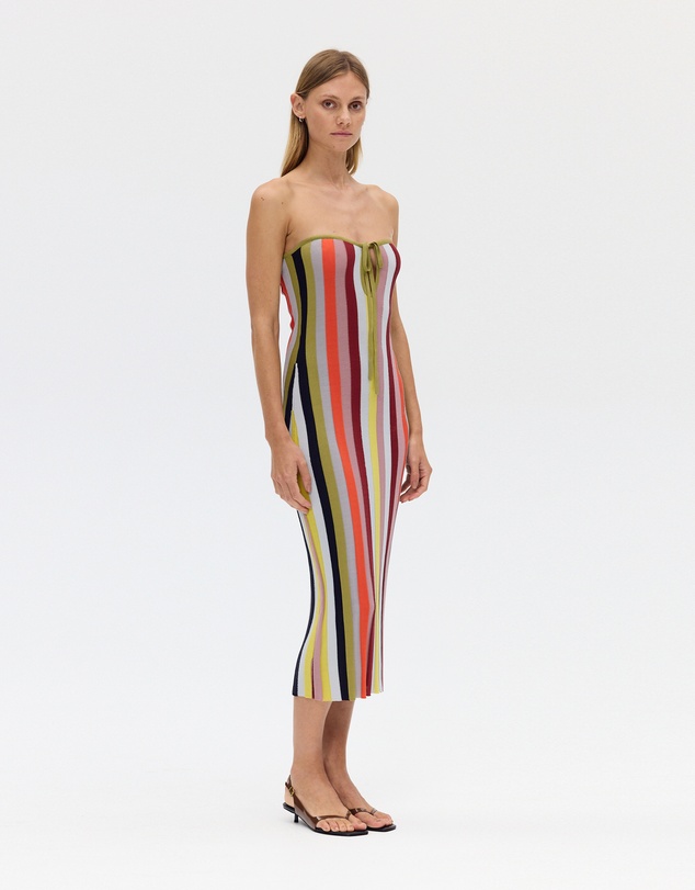 Third Form - Rhythm Knit Strapless Midi