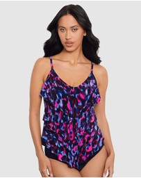 Magicsuit - Cherry Bomb Rita Tiered Soft Cup Tankini Top