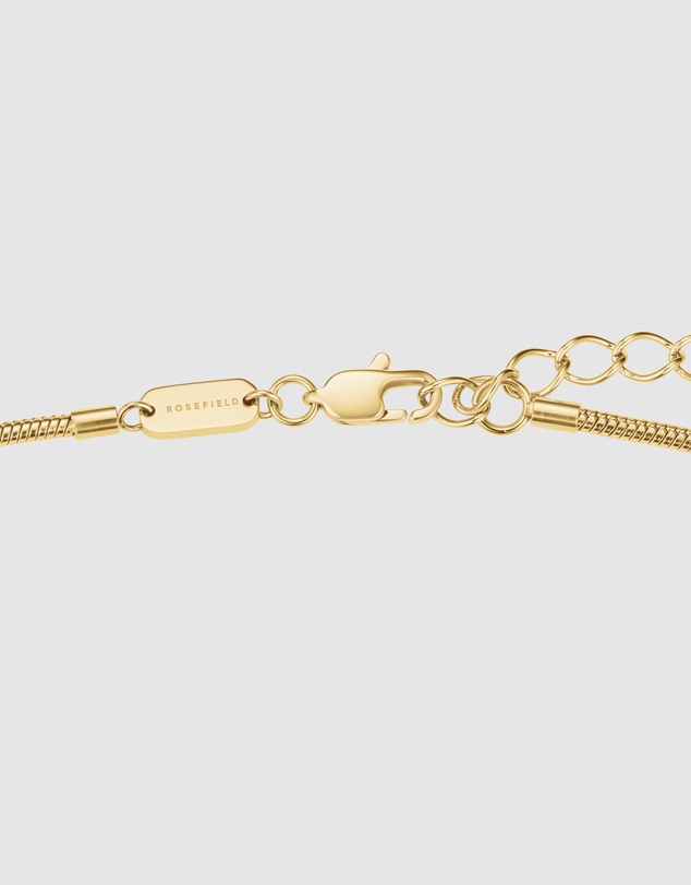 Rosefield - Mocha Crystal Gold-Tone Necklace