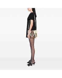 Pre-Loved by Azura Reborn - Pre-Loved House Check Canvas and Leather Bridle Whipstitch Satchel