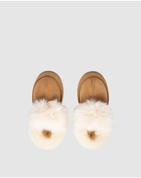 EVERAU - Australian Shepherd Ugg Nordell Cow Suede Upper House Shoes