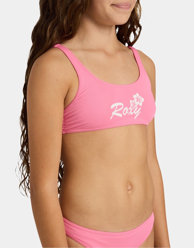 Roxy - Girls 8 to 16 Summer Wave Bralette Two Piece