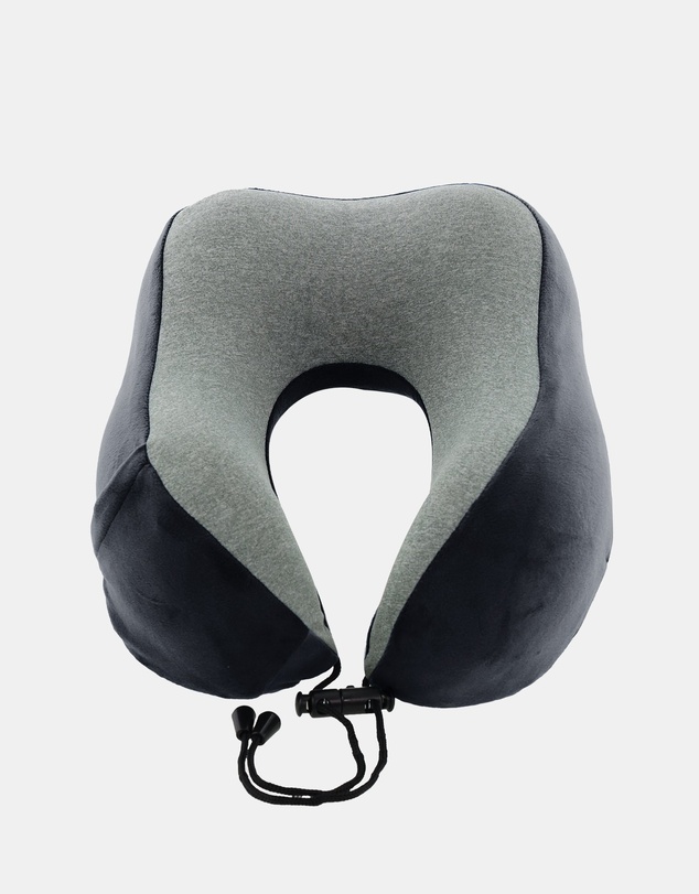 Milleni - Milleni Travel Memory Foam Neck Pillow in Black