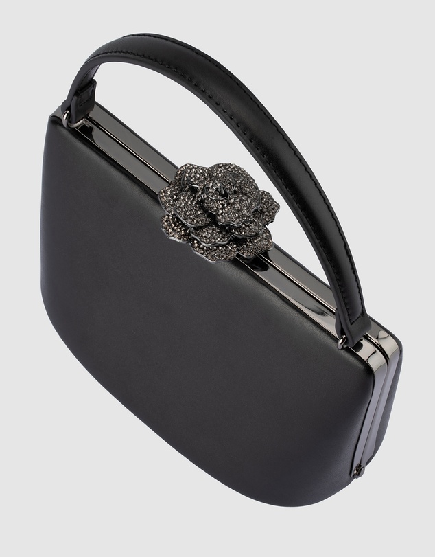 Olga Berg - Grace Embellished Frame Bag