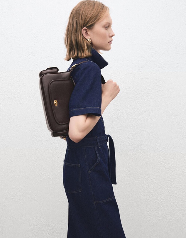 M.N.G - Belt Denim Jumpsuit