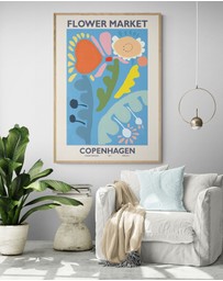 Inka Arthouse - Copenhagen Flower Art Print