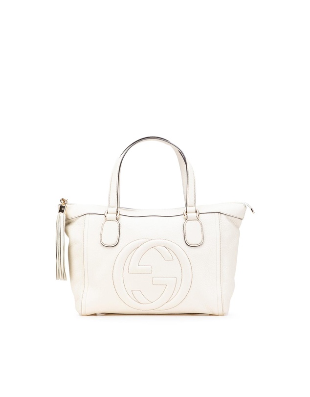 Pre-Loved by Azura Reborn - Pre-Loved gucci Elegant Leather Top Handle Bag with Tassel Accent for Sophisticated Style