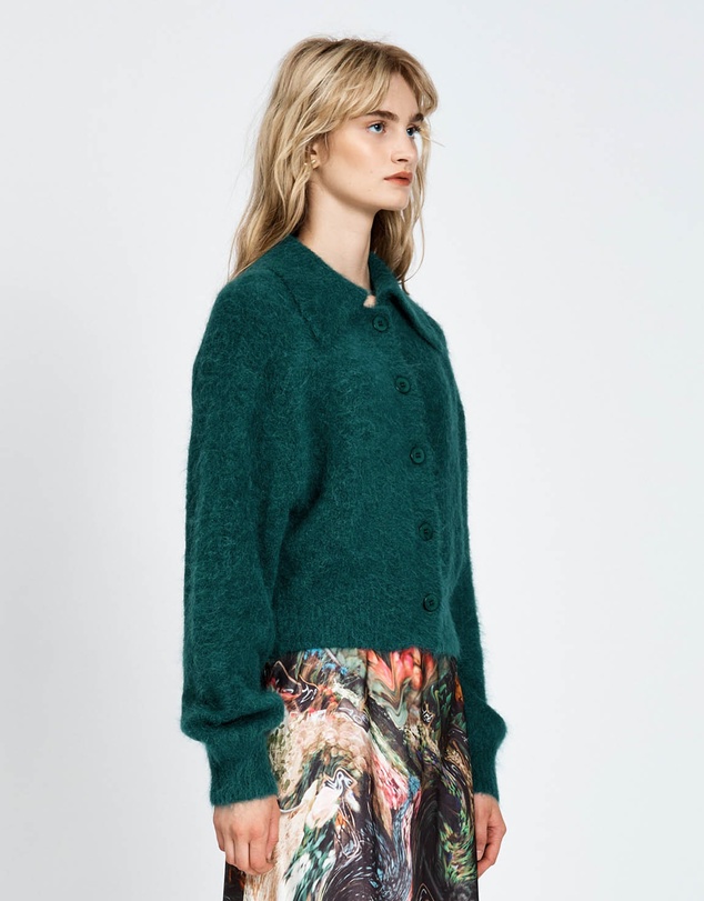 bul - Ruus Cardigan Green