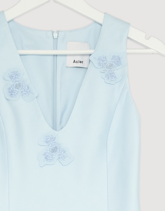 Revibe - Repaired Acler Blairhall Mini Dress - AU 6