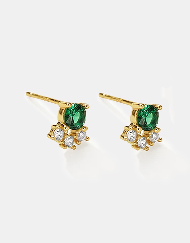 Ichu - Green cubic stud