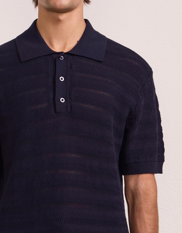 Frescobol Carioca - Vidal Cotton SS Button-Up Polo
